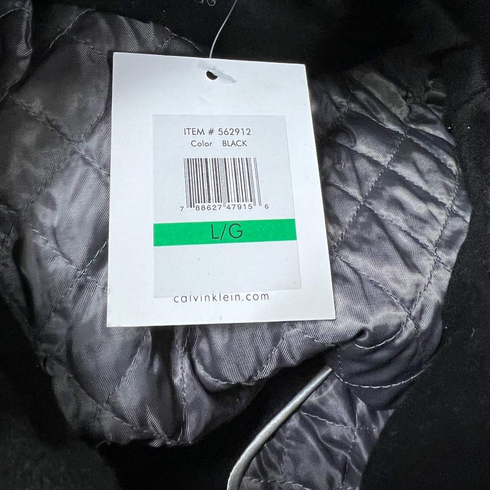 Calvin Klein Black double zipper Wool blend jacket - Picture 5 of 16